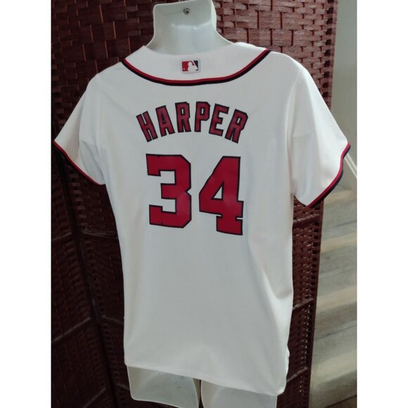 Bryce Harper Washington National Jersey Women's XL MLB Baseball - Picture 2 of 5